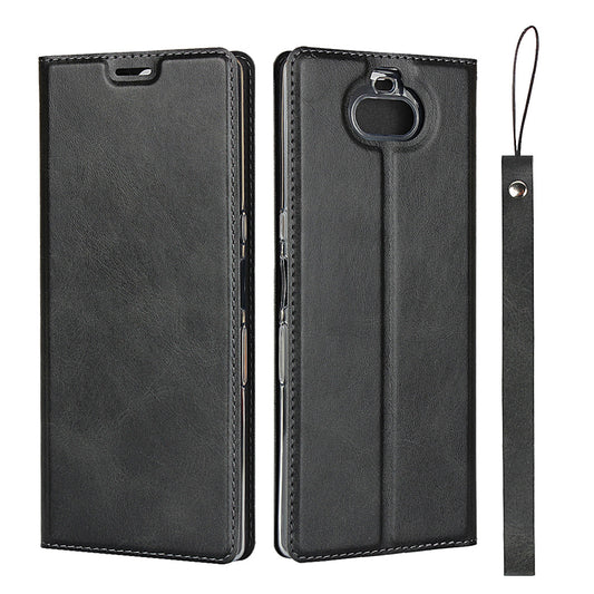 Leather Card Holder Case with Stand for Sony Xperia 10 Plus