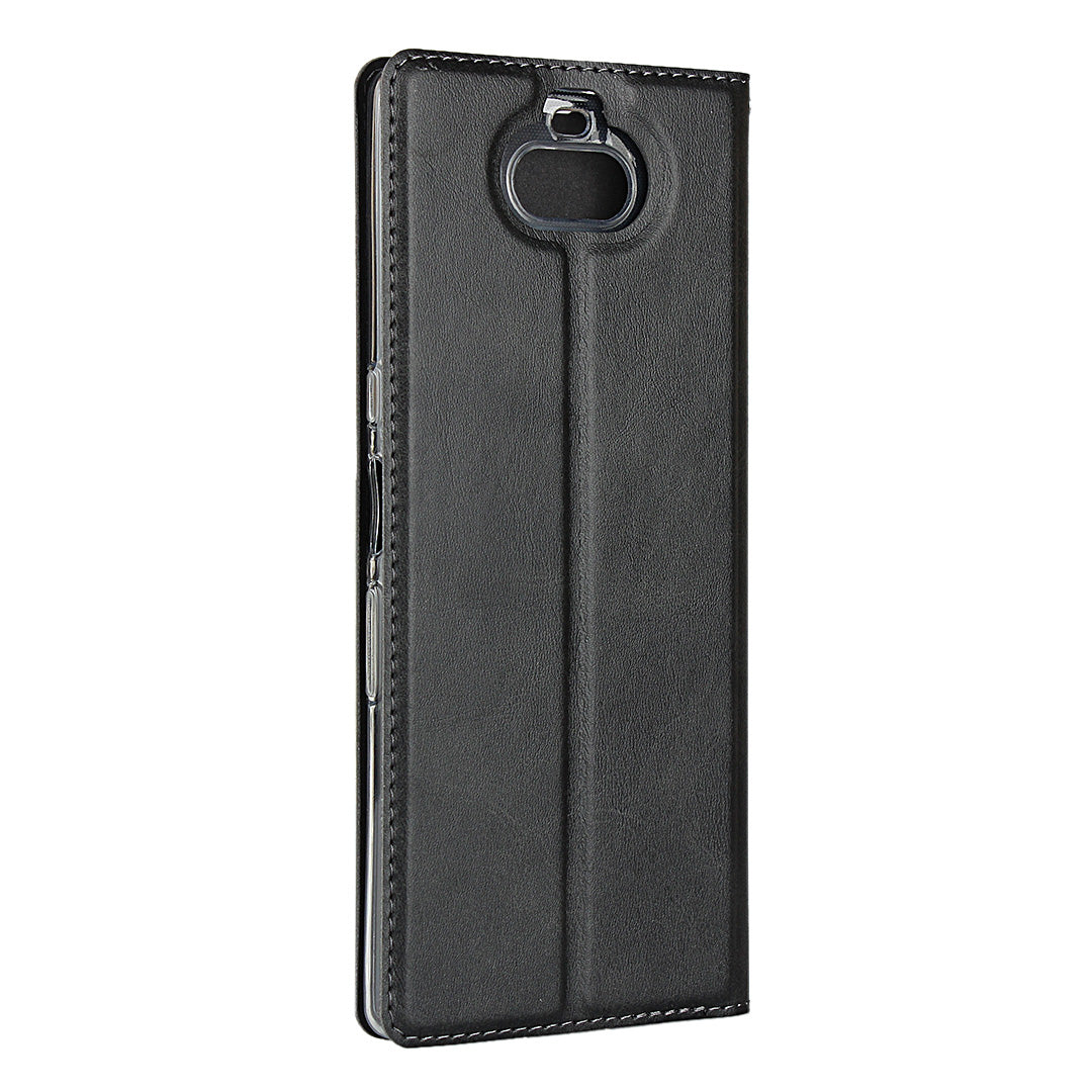 Leather Card Holder Case with Stand for Sony Xperia 10 Plus