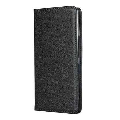 Silk Texture Leather Wallet Stand Phone Case Cover for Sony Xperia XZ2