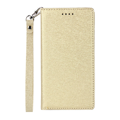 Silk Texture Leather Wallet Stand Phone Case Cover for Sony Xperia XZ2