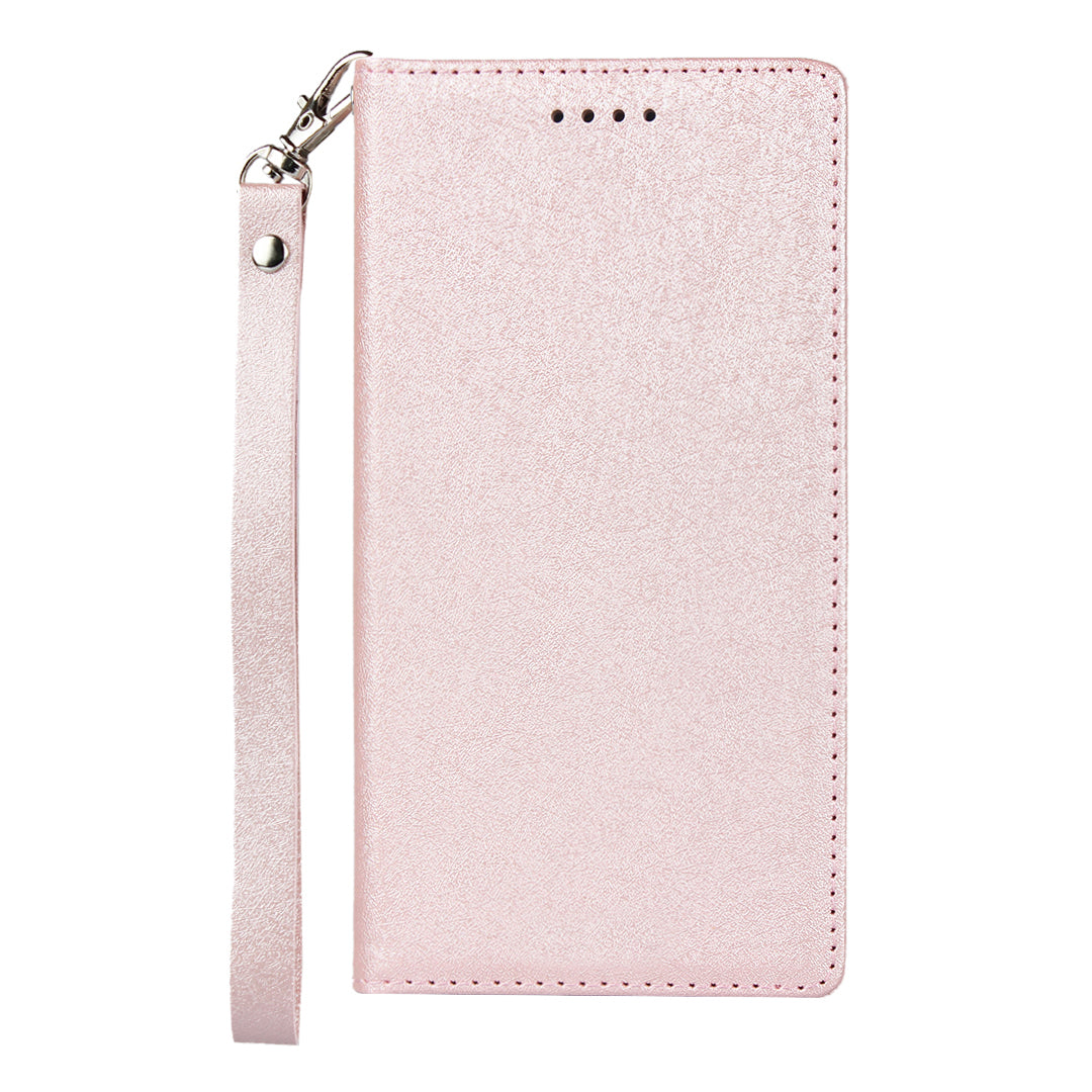 Silk Texture Leather Wallet Stand Phone Case Cover for Sony Xperia XZ2