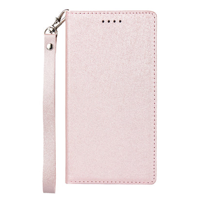 Silk Texture Leather Wallet Stand Phone Case Cover for Sony Xperia XZ2