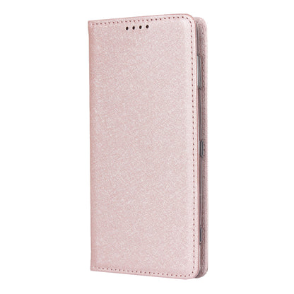 Silk Texture Leather Wallet Stand Phone Case Cover for Sony Xperia XZ2