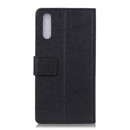 Wallet Stand PU Leather Phone Protector Case for Sony Xperia 10 II