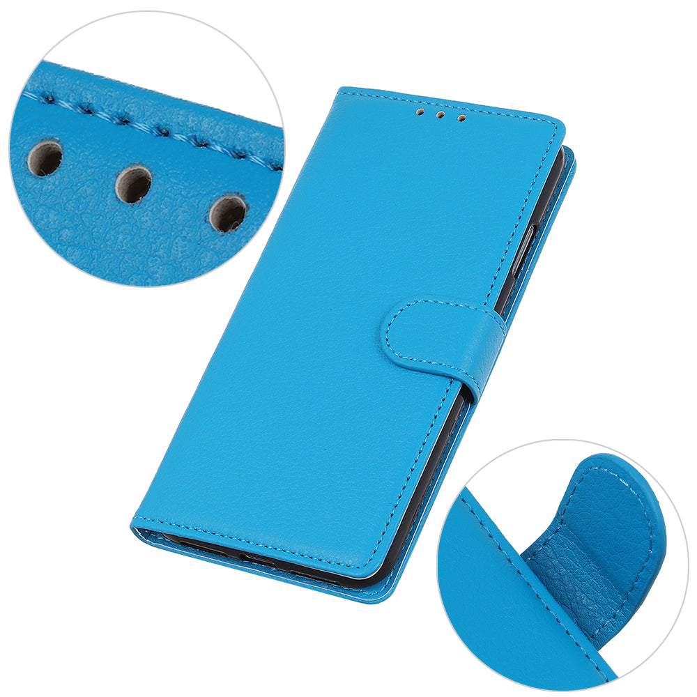 Litchi Skin Texture Wallet Leather Stand Phone Case for Sony Xperia 1 II