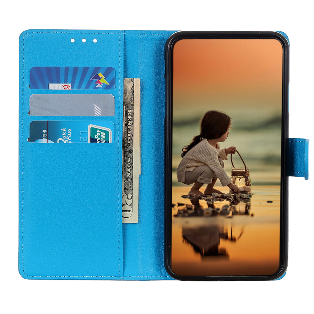 Litchi Skin Texture Wallet Leather Stand Phone Case for Sony Xperia 1 II