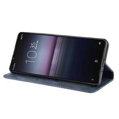 Auto-absorbed Vintage Leather Phone Case Shell for Sony Xperia 1 II