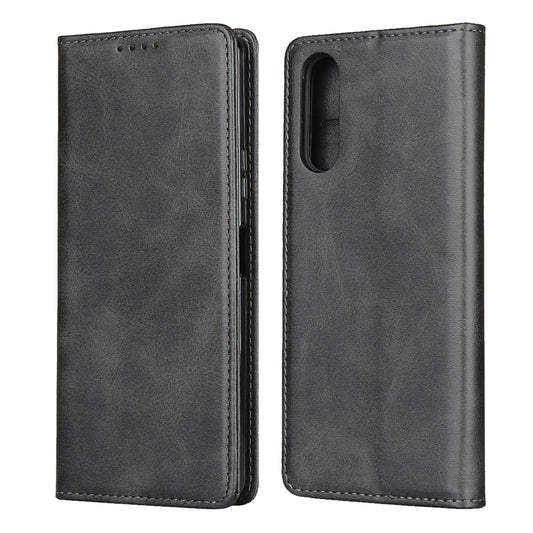 Auto-absorbed Leather Wallet Case for Sony Xperia 10 II