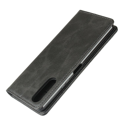 Auto-absorbed Leather Wallet Case for Sony Xperia 10 II