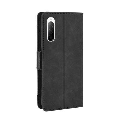 Leather Stand Case with Card Slots for Sony Xperia 10 II