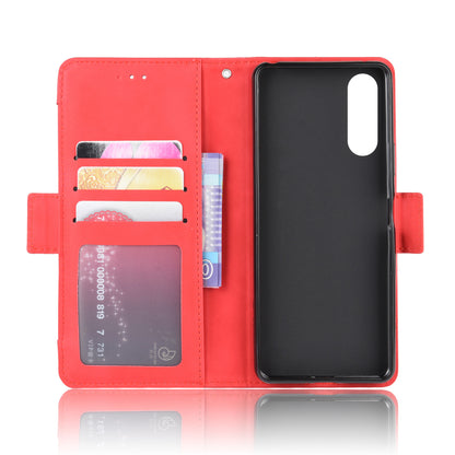 Leather Stand Case with Card Slots for Sony Xperia 10 II