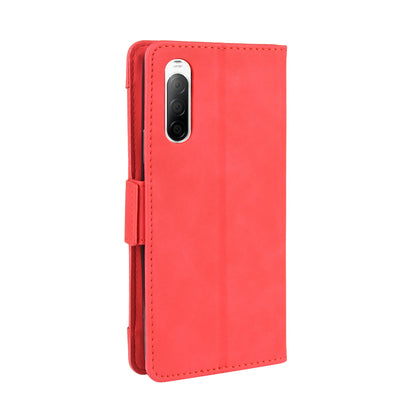 Leather Stand Case with Card Slots for Sony Xperia 10 II