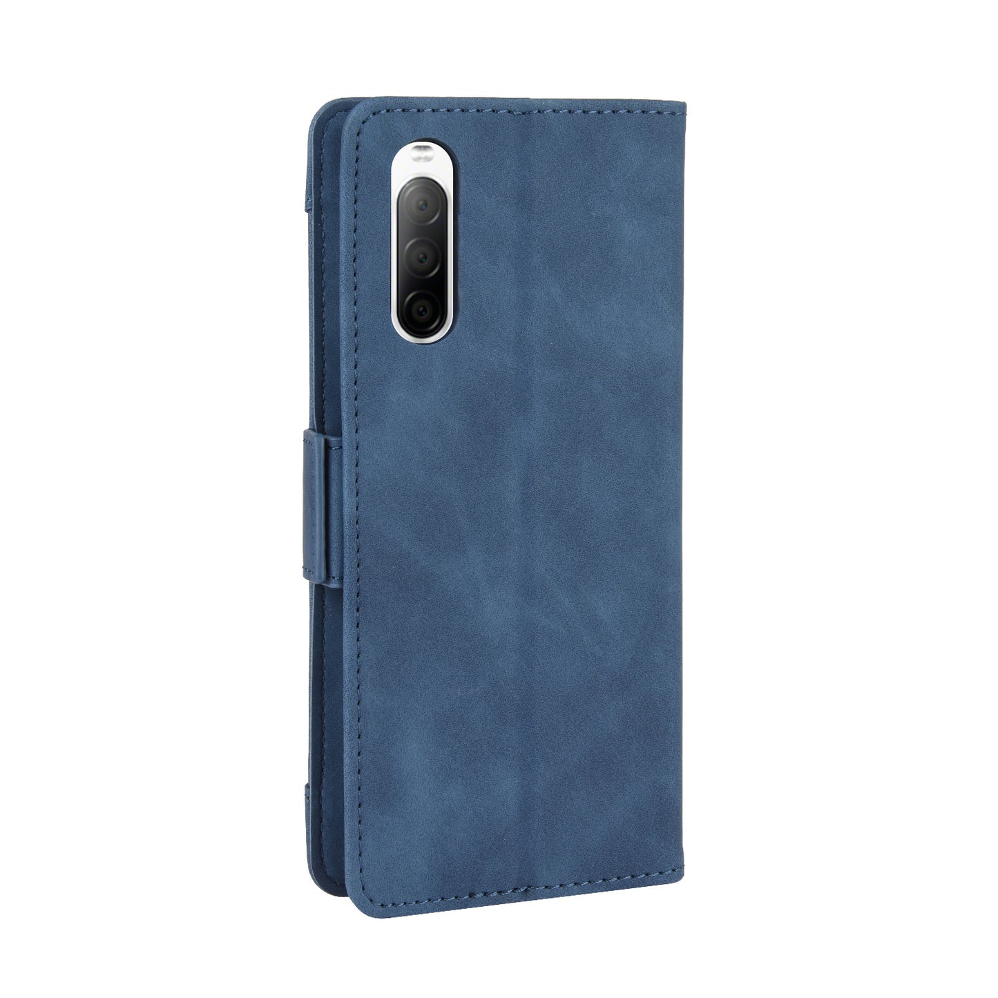 Leather Stand Case with Card Slots for Sony Xperia 10 II