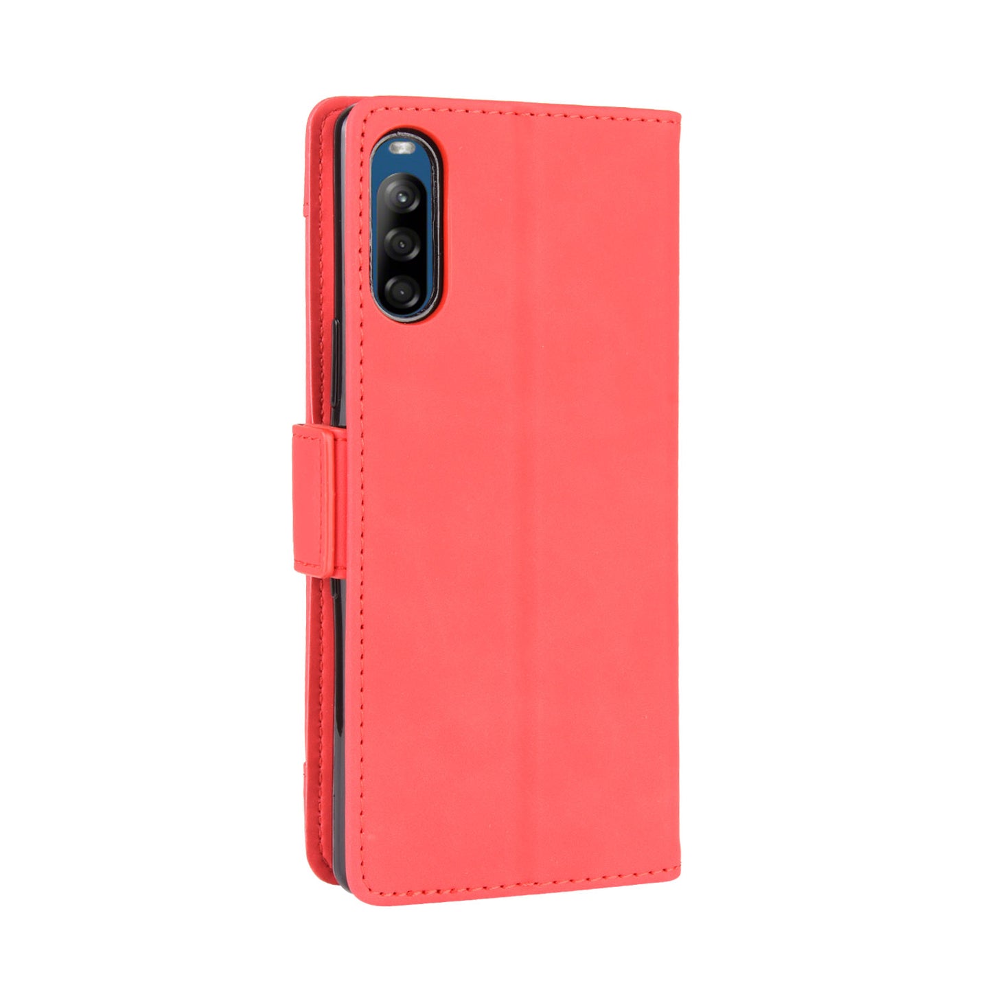 Wallet Stand Flip Leather Phone Case with Multiple Card Slots for Sony Xperia L4