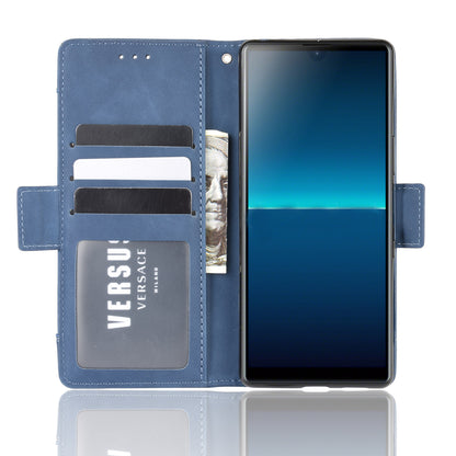 Wallet Stand Flip Leather Phone Case with Multiple Card Slots for Sony Xperia L4