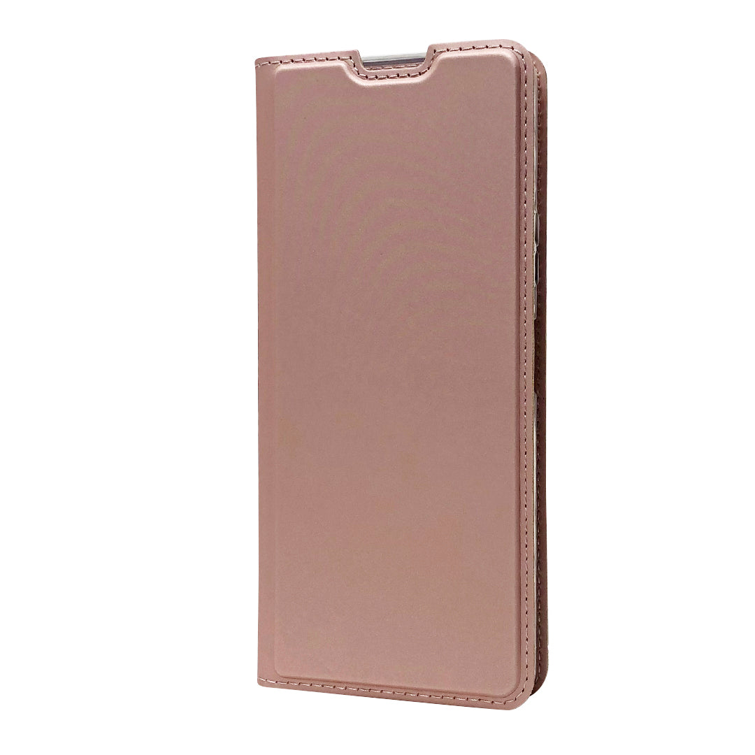 Magnetic Adsorption Stand Leather Card Holder Case for Sony Xperia 10 II