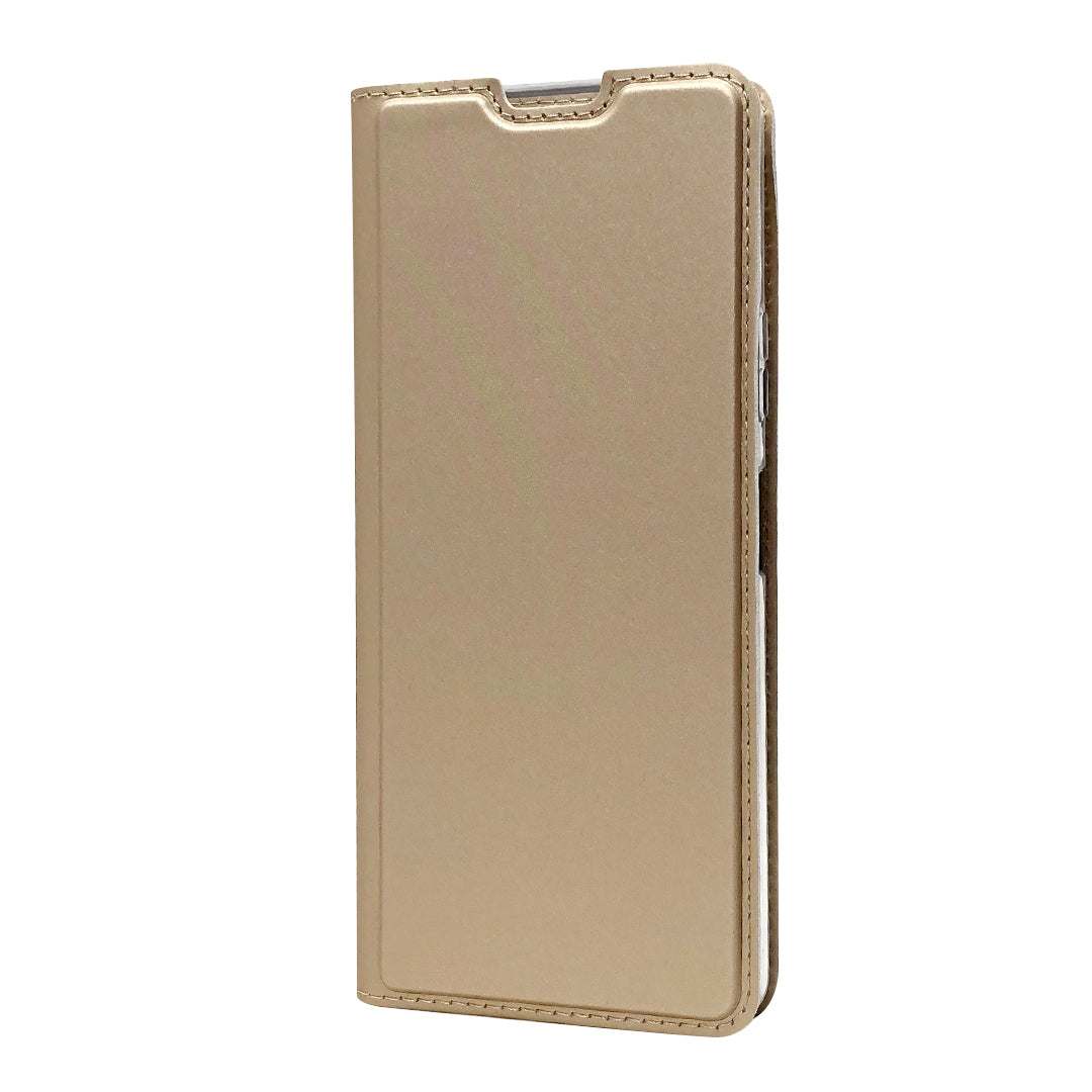 Magnetic Adsorption Stand Leather Card Holder Case for Sony Xperia 10 II