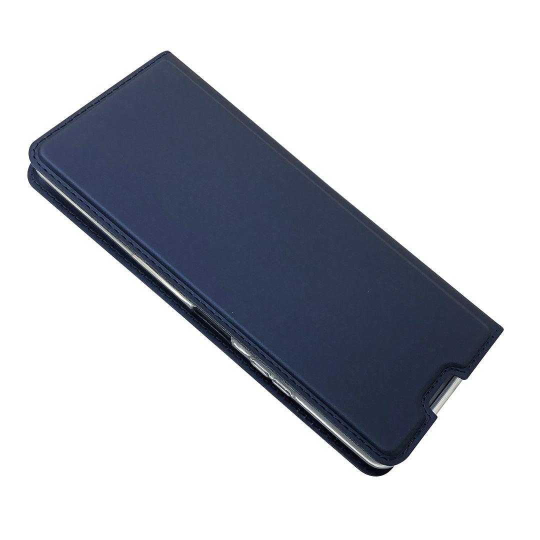Magnetic Adsorption Stand Leather Card Holder Case for Sony Xperia 10 II