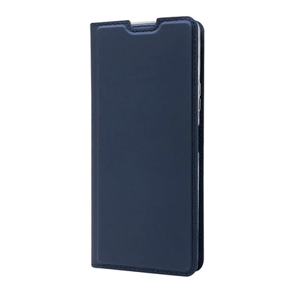 Magnetic Adsorption Stand Leather Card Holder Case for Sony Xperia 10 II
