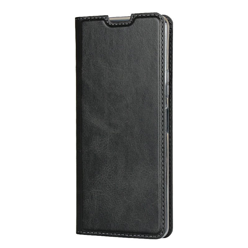 PU Leather Stand Case with Card Slot Phone Shell for Sony Xperia 10 II
