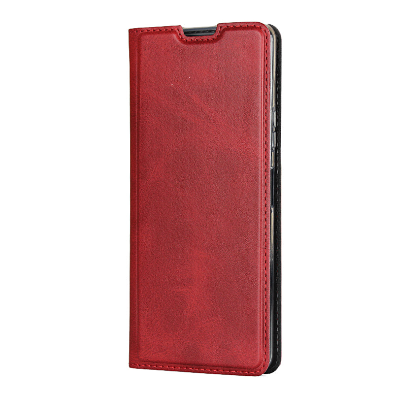 PU Leather Stand Case with Card Slot Phone Shell for Sony Xperia 10 II