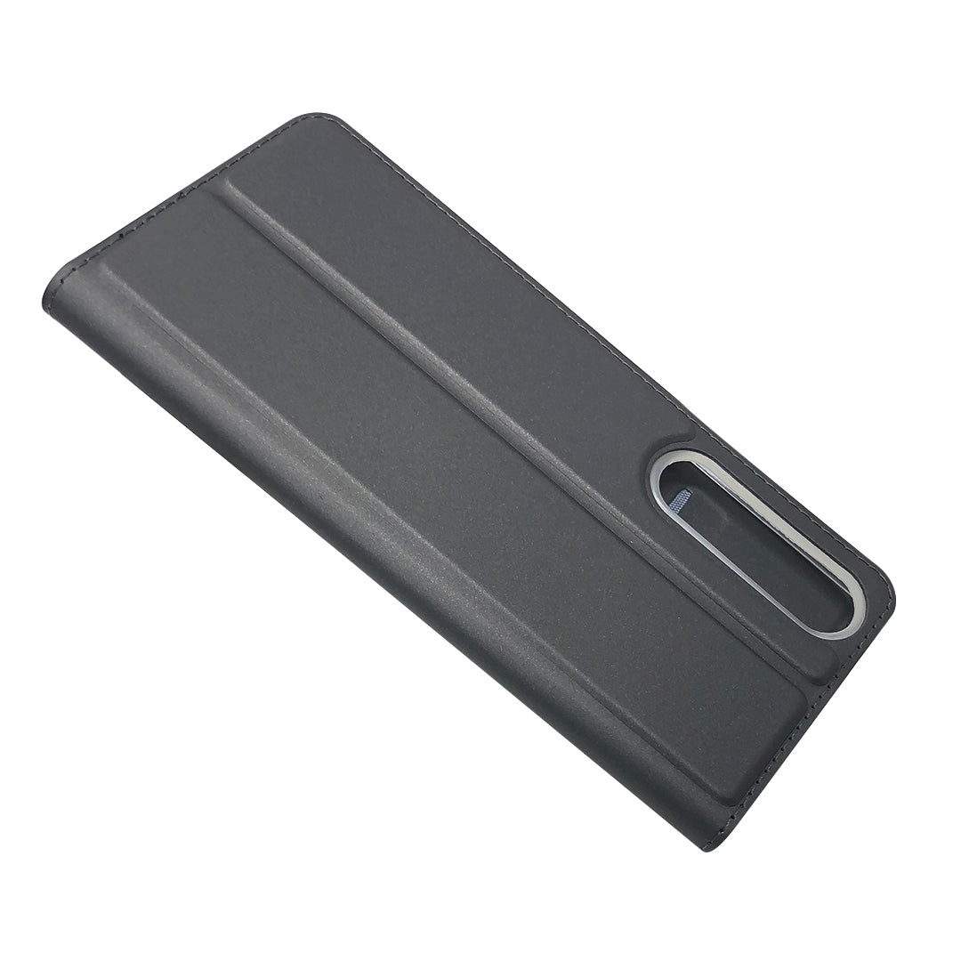 Magnetic Adsorption Leather Cover Card Holder Phone Case for Sony Xperia 1 II