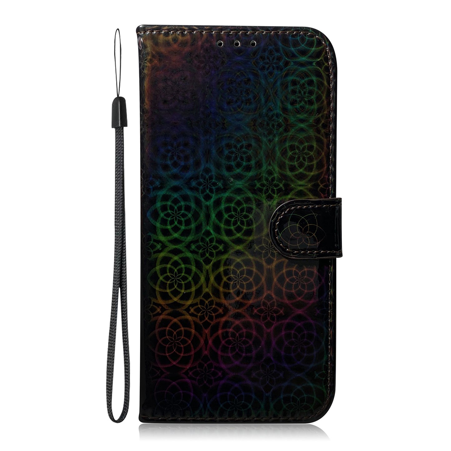 Dazzling Pure Color Leather Phone Case for Sony Xperia L4