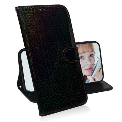 Dazzling Pure Color Leather Phone Case for Sony Xperia L4