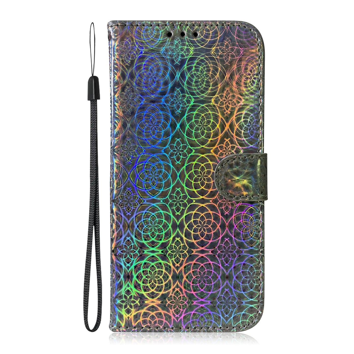 Dazzling Pure Color Leather Phone Case for Sony Xperia L4