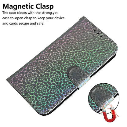 Dazzling Pure Color Leather Phone Case for Sony Xperia L4