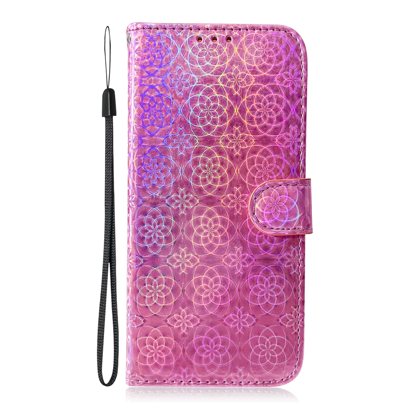 Dazzling Pure Color Leather Phone Case for Sony Xperia L4