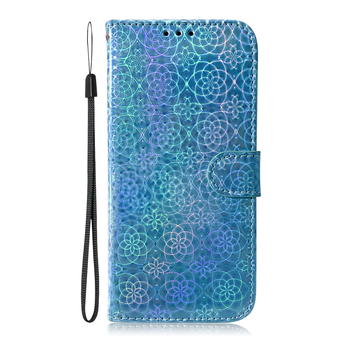 Dazzling Pure Color Leather Phone Case for Sony Xperia L4
