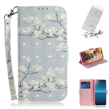 Patterned Light Spot Decor Leather Wallet Phone Case for Sony Xperia L4