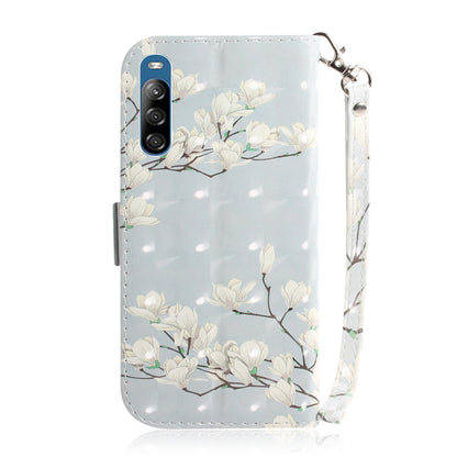 Patterned Light Spot Decor Leather Wallet Phone Case for Sony Xperia L4