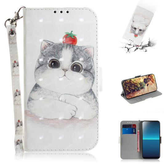 Patterned Light Spot Decor Leather Wallet Phone Case for Sony Xperia L4