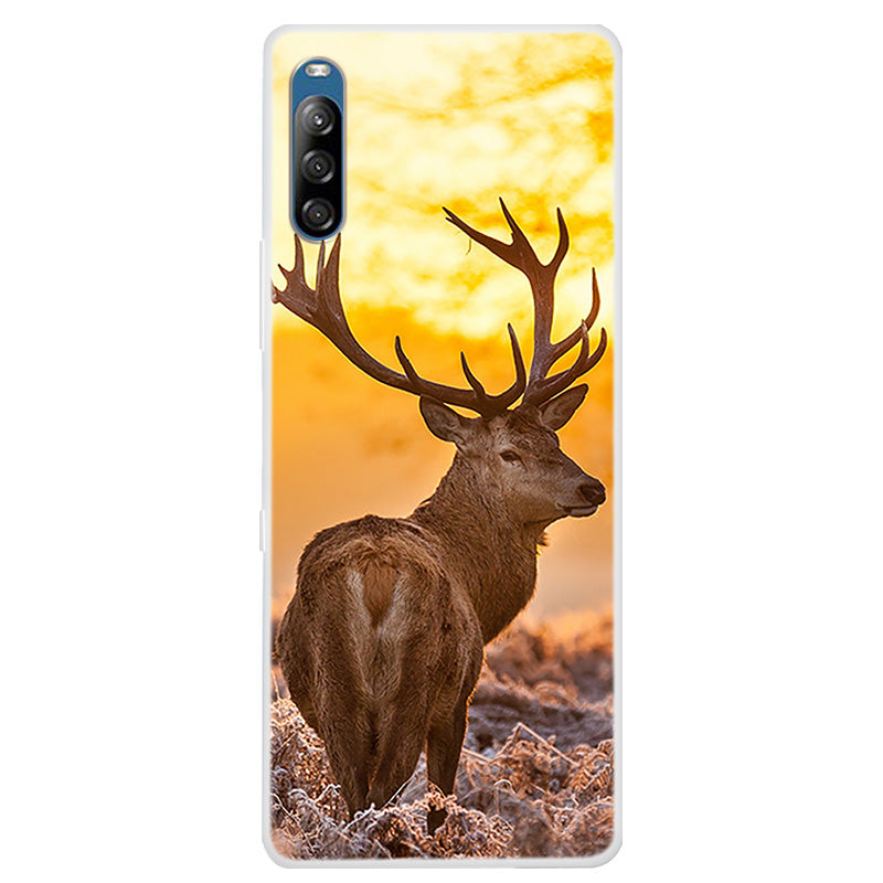 Pattern Printing Soft TPU Back Case for Sony Xperia L4