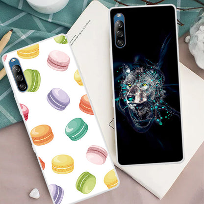 Pattern Printing Soft TPU Back Case for Sony Xperia L4
