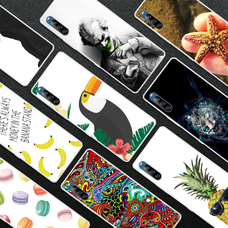 Pattern Printing Soft TPU Back Case for Sony Xperia L4