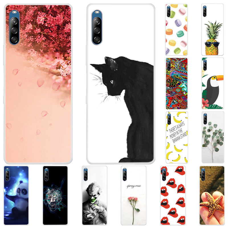 Pattern Printing Soft TPU Back Case for Sony Xperia L4