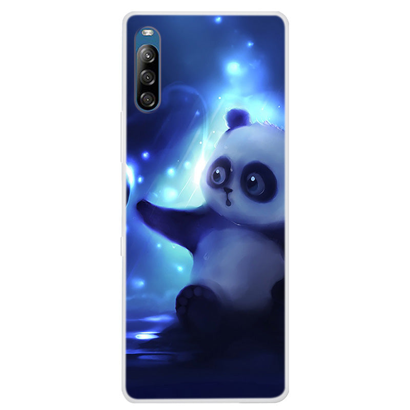 Pattern Printing Soft TPU Back Case for Sony Xperia L4