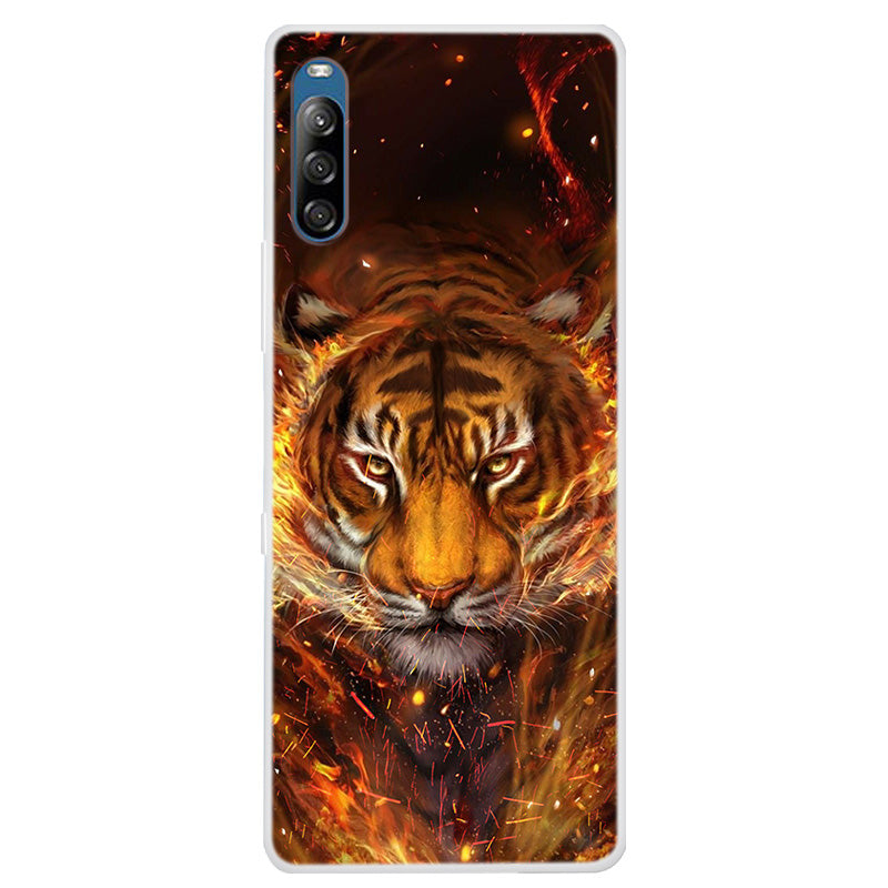 Pattern Printing Soft TPU Phone Shell for Xperia L4