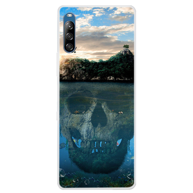 Pattern Printing Soft TPU Phone Shell for Xperia L4