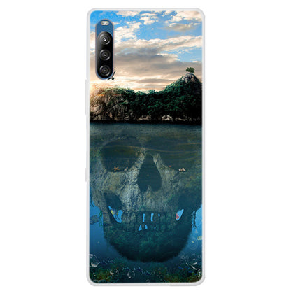 Pattern Printing Soft TPU Phone Shell for Xperia L4