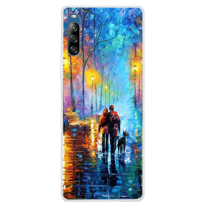 Pattern Printing Soft TPU Phone Shell for Xperia L4