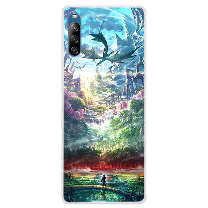 Pattern Printing Soft TPU Phone Shell for Xperia L4