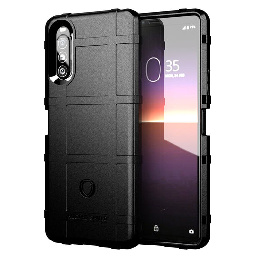 Shock Resistant Rugged Square Skin TPU Cell Cover for Sony Xperia 10 II