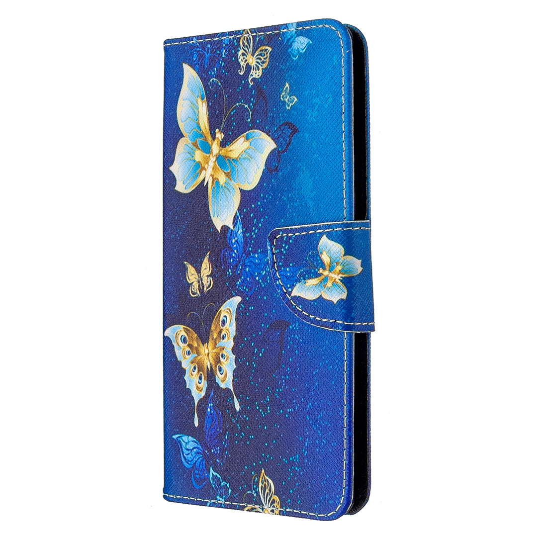 Pattern Printing Case Wallet Stand Leather Cover for Sony Xperia L4
