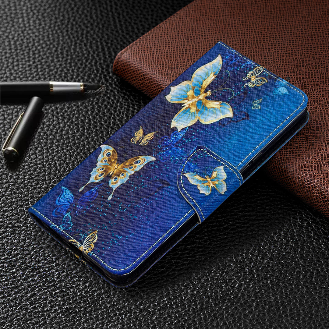 Pattern Printing Case Wallet Stand Leather Cover for Sony Xperia L4