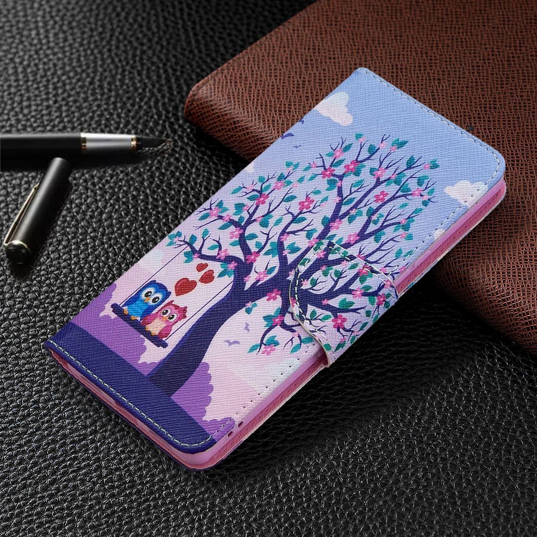 Pattern Printing Case Wallet Stand Leather Cover for Sony Xperia L4