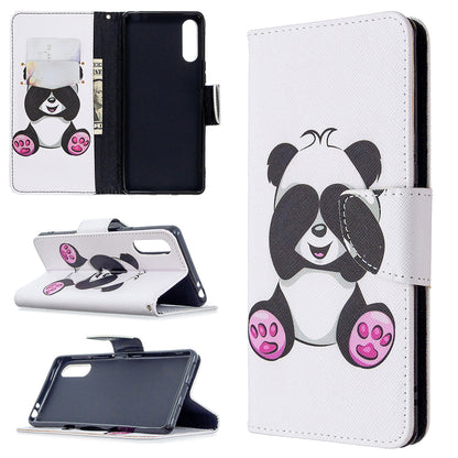 Pattern Printing Case Wallet Stand Leather Cover for Sony Xperia L4